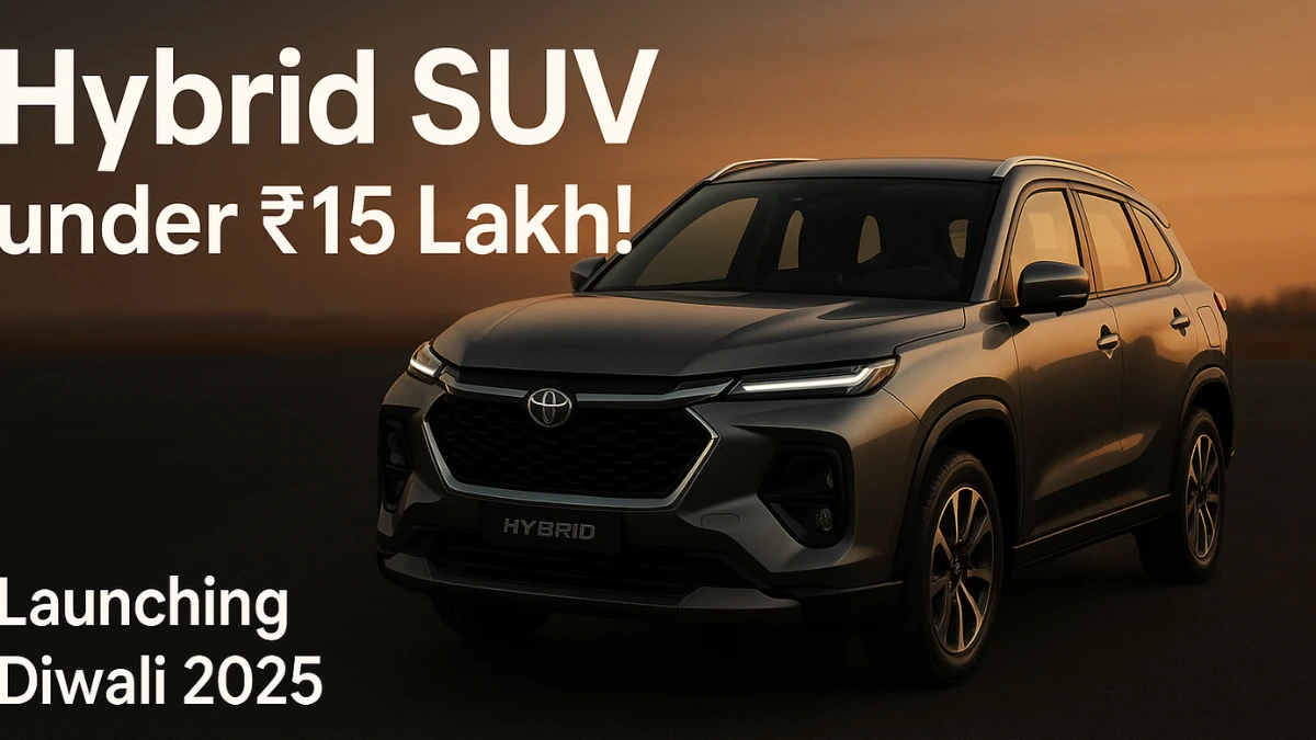 Hybrid SUV under ₹15 Lakh launching in Diwali 2025